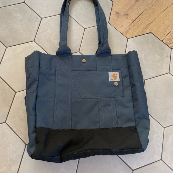 Carhartt Handbags - Like new Carhartt North South Tote navy black